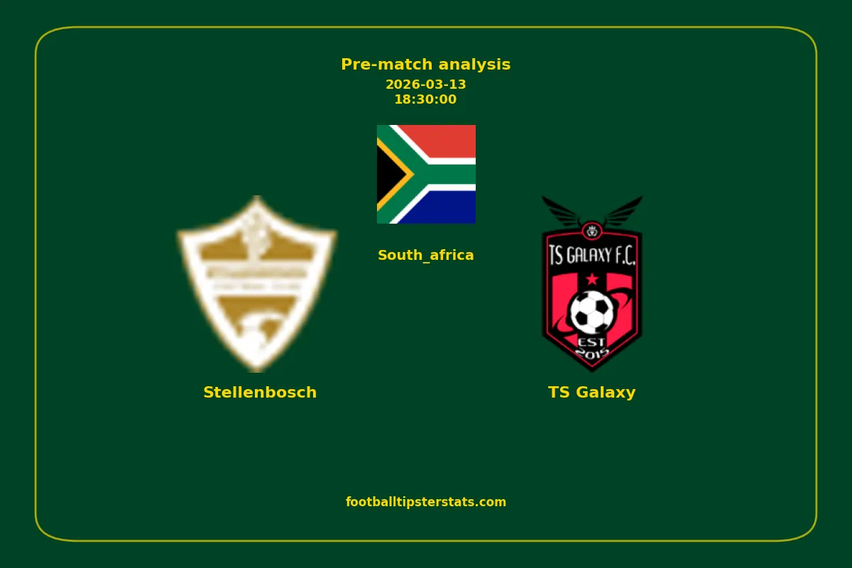 Pre-match analysis: Stellenbosch vs TS Galaxy on 2026-03-13